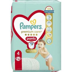 Pampers Premium Care гащички Midi 4, 9 кг - 15 кг (38 бр.)