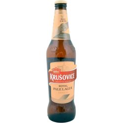 Krusovice Royal Pale Lager бира в стъклена бутлка (500 мл)