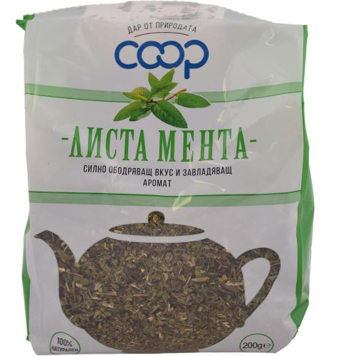 Билкокооп чай с листа от мента (200 г)