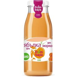 Frumbaya био сок ябълка и морков (250 мл)