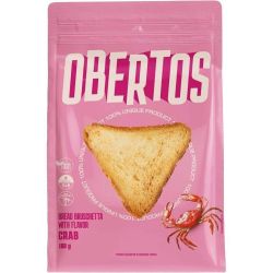 Obertos пшенични крутони с вкус на морски рак (100 г)