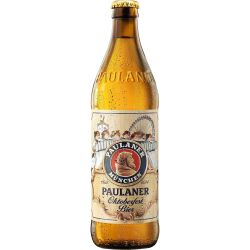 Paulaner Octoberfest бира в стъклена бутилка (500 мл)
