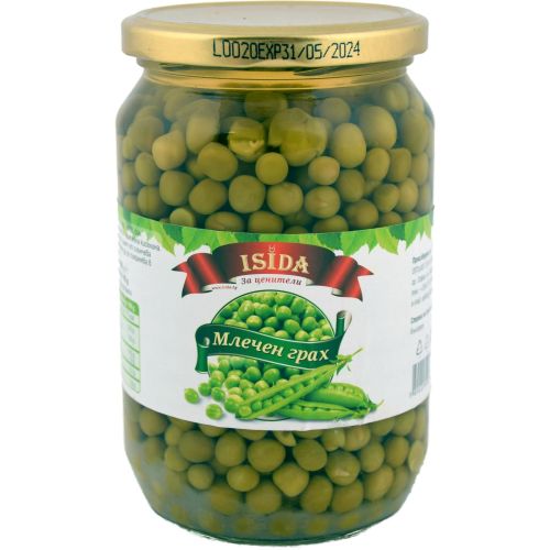 Isida зелен млечен грах (680 г)