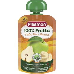 Plasmon плодова закуска микс плодове, 6+ м (100 г)