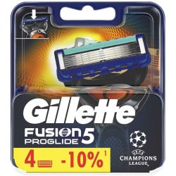 Gillette Fusion Proglide ножчета за бръснене (4 бр.)