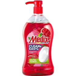 Medix Clean & Easy препарат за съдове нар и касис, с помпа (800 мл)