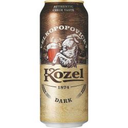 Velkopopovicky Kozel тъмна бира 3.8%, кен (500 мл)