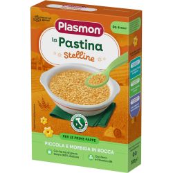 Plasmon бебешка паста Звездички (Stelline), 6+ м (300 г)