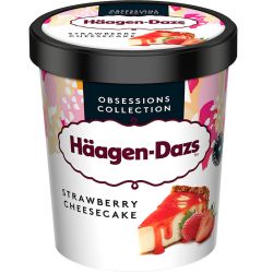 Haagen-Dazs сладолед ягодов чийзкейк (460 мл)