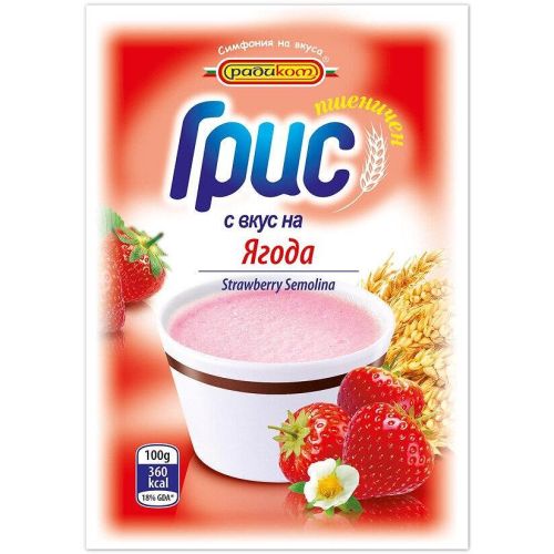 Радиком пшеничен грис с вкус на ягода (100 г)