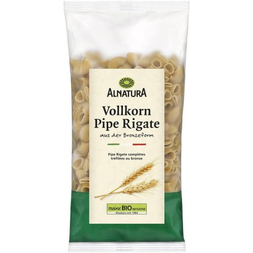 Alnatura био пълнозърнеста паста Pipe Rigate (500 г)