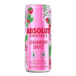 Absolut Strawberry Spritz коктейл (250 мл)