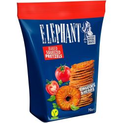 Elephant прецели с домати и билки (70 г)