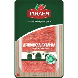 Тандем дряновска луканка, сурово-сушена, слайс (80 г)