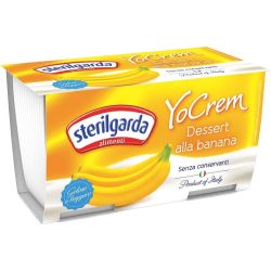 Sterilgarda YoCream млечен десерт банан, 2 бр. х 100 г (200 г)