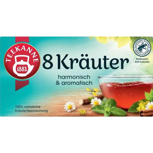 Teekanne чай 8 билки, 20 бр. х 2 г (40 г)