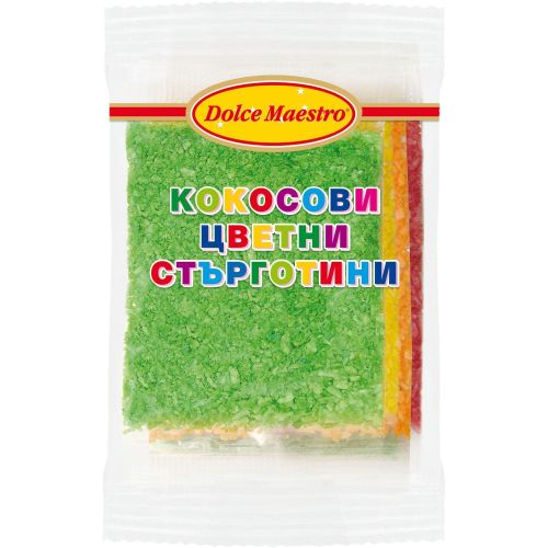 Dolce Maestro цветни кокосови стърготини (50 г)