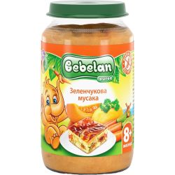 Bebelan зеленчукова мусака, 8+ месеца (220 г)