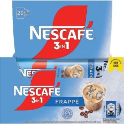 Nescafe 3in1 Frappe разтворимо кафе фрапе, 28 бр. х 15 г (420 г)