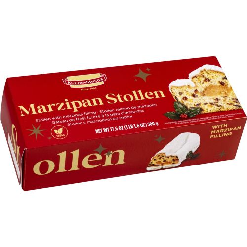 KuchenMeister марципан щолен, кутия (500 г)