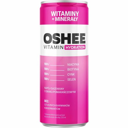 Oshee Vitamin Hydration витаминна напитка с витамини минерали (250 мл)
