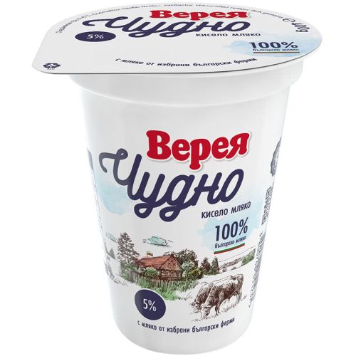 Верея краве кисело мляко Чудно 5% (400 г)