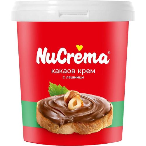 NuCrema какаов крем с лешници (400 г)