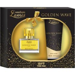 Lamis Golden Wave дамски козметичен сет, тоалетна вода 100 мл и лосион за тяло 100 мл (1 бр.)