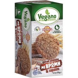 Violanta Vegano веган овесени бисквити с рожков (170 г)