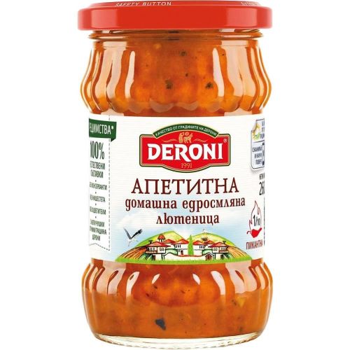 Deroni едросмляна лютива лютеница (260 г)