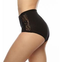 Cotonella Essential Maxi бикини, черно, размер XXL (2 бр.)