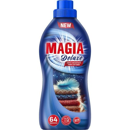 Magia Deluxe омекотител суперконцентрат, 64 пранета (1.52 л)