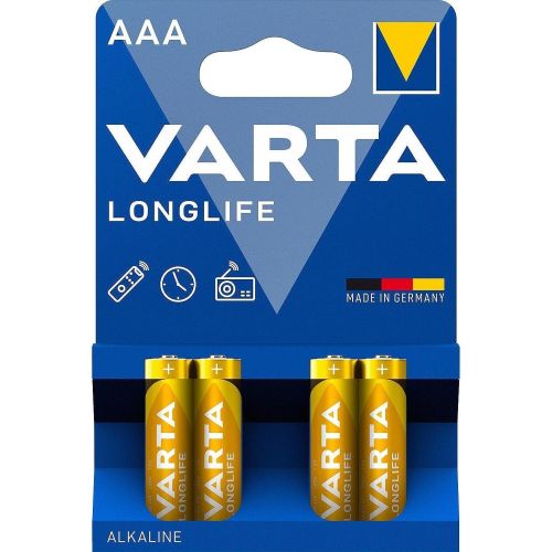 Varta Longlife алкални батерии AAA (4 бр.)