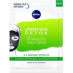 Nivea лист маска Urban Detox (1 бр.)