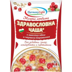 Harmony Light здравословна чаша червена боровинка (50 г)