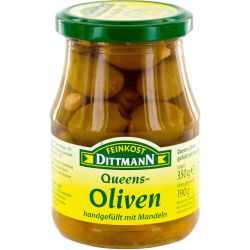 Feinkost Dittmann маслини с бадеми Queens (190 г)