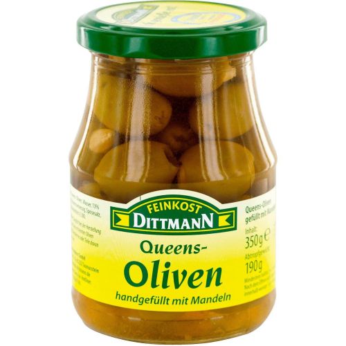 Feinkost Dittmann маслини с бадеми Queens (190 г)