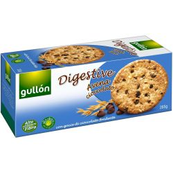 Gullon Digestive бисквити с овесени ядки и шоколад (265 г)