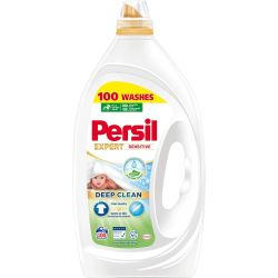 Persil Sensitive течен перилен препарат с алое вера и натурален сапун, 100 праента (4.5 л)
