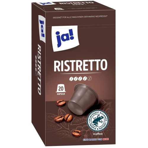 Ja! Ristretto кафе капсули, 20 бр. (100 г)