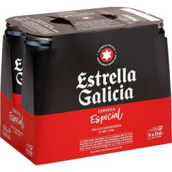 Estrella Galicia Especial бира мултипак 6 бр. х 330 мл (6 бр.)
