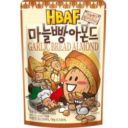 HBAF бадеми с вкус чеснов хляб (120 г)