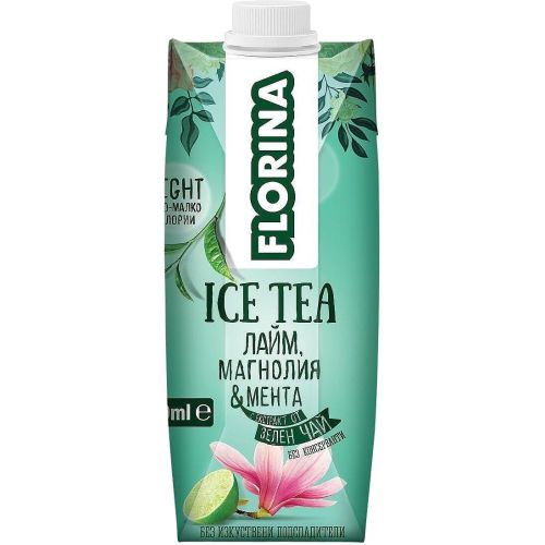 Florina студен чай лайм, магнолия и мента (500 мл)