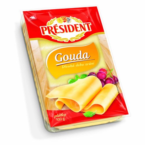 President сирене гауда слайс (100 г)