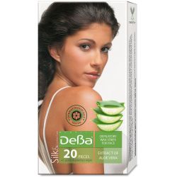 Deva депилиращи ленти за лице с алое вера (20 бр.)