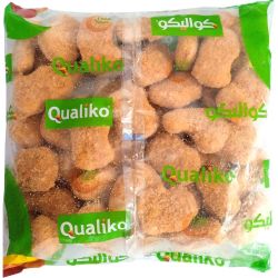 Qualiko замразени панирани пилешки хапки от филе (1 кг)