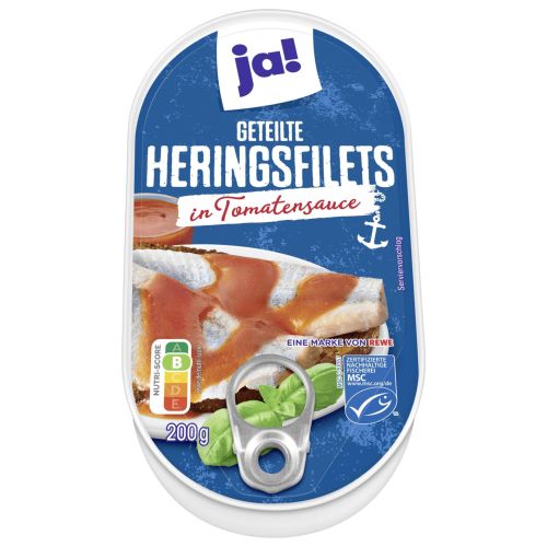 JA! херинга в доматен сос (200 г)