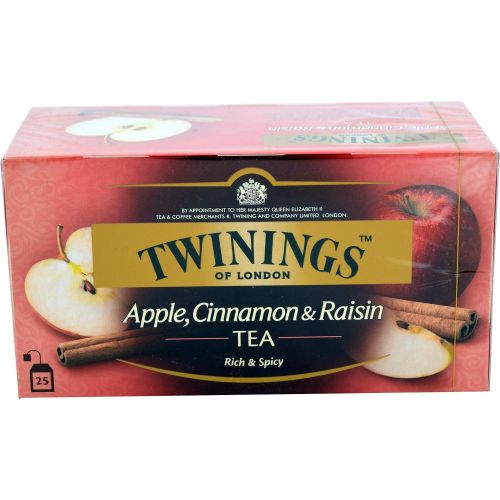 Twinings плодов чай ябълка, канела и стафиди, 25 бр. х 2 г (40 г)