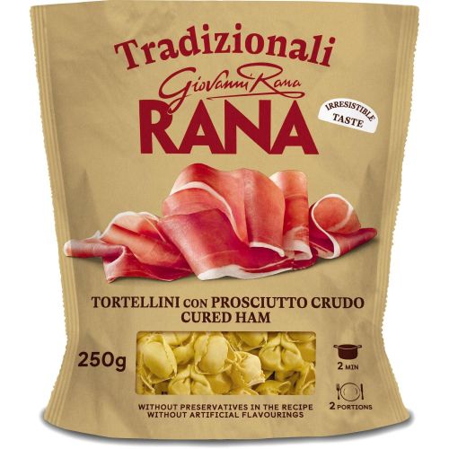 Rana тортелини с прошуто, прясна паста (250 г)