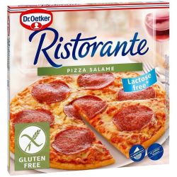 Dr. Oetker Ristorante замразена пица салами, без глутен, без лактоза (315 г)